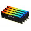 Kingston Technology FURY Beast RGB 64 GB 4 x 16 GB DDR4 memória