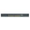 Zyxel GS1920-24HPV2, Gigabit Ethernet, PoE, Fekete switch