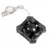 Esperanza EA150K, Star, 4 port, Fekete USB HUB