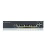 Zyxel GS1920-8HPV2 Managed Gigabit Ethernet (10/100/1000) PoE Fekete switch