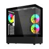 Savio SIGMA X1 Midi Tower Fekete számítógép ház