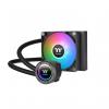 Thermaltake TH120 Processzor Minden az egyben folyadékhűtés 12 cm Fekete 1 db