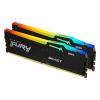 Kingston Technology FURY Beast RGB memóriamodul 64 GB 2 x 32 GB DDR5 ECC