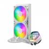 Cooler Master MasterLiquid 240 ATMOS White Processzor Folyadékhűtés készlet 12 cm Fehér 1 db