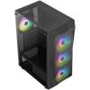 Aerocool Falcon ARGB Midi Tower Fekete