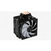 Aerocool Rime 4 Dual Processzor Hűtő 12 cm Fekete 1 db