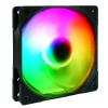 Scythe KF1225FD18AR-P számítógépes hűtőrendszer Számítógép ház Ventilátor 12 cm Fekete, Fehér 1 db
