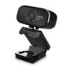 Savio CAK-03 - Webcam - farve - 1280 x 720 - audio - USB - AVI webkamera 2000000 MP 0 x 0 pixelek USB 2.0 Fekete