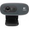 Logitech C270 HD webkamera 3 MP 1280 x 720 pixelek USB 2.0 Fekete