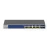 NETGEAR GS728TXP L2/L3 10G Ethernet (100/1000/10000) Ethernet-áramellátás (PoE) támogatása Fekete