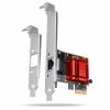 Axagon PCEE-GIX hálózati kártya Belső Ethernet 5000 Mbit/s