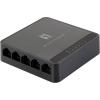 LevelOne GEU-0522 hálózati kapcsoló Gigabit Ethernet (10/100/1000) Fekete