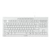 CHERRY STREAM KEYBOARD TKL billentyűzet Univerzális USB QWERTY Angol Fehér