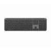 Logitech K950 Signature Slim billentyűzet Irodai RF vezeték nélküli + Bluetooth QWERTY Nemzetközi amerikai Grafit
