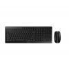 CHERRY Stream Desktop billentyűzet Egér mellékelve Irodai Vezeték nélküli RF QWERTY Amerikai angol Fekete