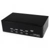 StarTech.com SV431DD2DUA KVM kapcsoló Fekete