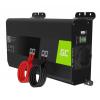 Green Cell INVGC16 áramátalakító és inverter Automatikus 500 W Fekete