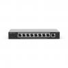 Ruijie Networks RG-ES209GC-P hálózati kapcsoló Vezérelt Gigabit Ethernet (10/100/1000) Ethernet-áramellátás (PoE) támogatása Fekete