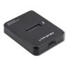 Qoltec 50314 tárolóegység burkolat Külső SSD ház Fekete M.2