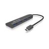 ICY BOX IB-AC6405-C USB 3.2 Gen 1 (3.1 Gen 1) Type-C 5000 Mbit/s Antracit