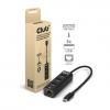 CLUB3D CSV-1549 hálózati csatlakozó USB C-típus 5000 Mbit/s Fekete