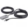 StarTech.com U01043-USB-EXTENDER hálózati csatlakozó USB 3.2 Gen 1 (3.1 Gen 1) Type-A 5000 Mbit/s Fekete, Ezüst