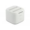 DeLOCK 63084 dokkoló állomás tárolóegységhez USB 3.2 Gen 2 (3.1 Gen 2) Type-C Fehér