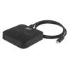 ACT AC1502 dokkoló állomás tárolóegységhez USB 3.2 Gen 2 (3.1 Gen 2) Type-C Fekete