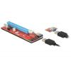 DeLOCK 41423 csatlakozókártya/illesztő Belső PCI, SATA, USB 3.2 Gen 1 (3.1 Gen 1)