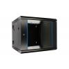 Extralink 6U 600X600 AZH WALL-MOUNTED RACKMOUNT CABINET SWING TYPE BLACK Falra szerelhető állvány Fekete