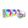 Cooler Master MasterLiquid 360 ATMOS White Processzor Folyadékhűtés készlet 12 cm Fehér 1 db