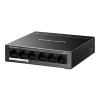 Mercusys MS106LP hálózati kapcsoló Vezérelt Fast Ethernet (10/100) Ethernet-áramellátás (PoE) támogatása Fekete