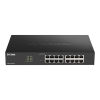 D-Link DGS-1100-16V2 Vezérelt L2 Gigabit Ethernet (10/100/1000) Fekete