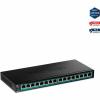 Trendnet TPE-TG161H hálózati kapcsoló Gigabit Ethernet (10/100/1000) Ethernet-áramellátás (PoE) támogatása Fekete