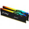 Kingston KF564C32BBAK2-64 FURY Beast RGB 64 GB 2 x 32 GB DDR5 ECC memória