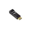 Hama 00054586 DisplayPort M HDMI FM Fekete csatlakozó átalakító