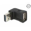 DeLOCK 65521 USB 2.0 A Fekete csatlakozó átalakító