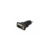 Equip 133382 USB A RS-232 Fekete csatlakozó átalakító