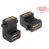 DeLOCK 65510 HDMI Fekete csatlakozó átalakító