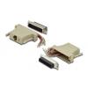 Digitus AK-610518-000-I RJ45 25-pin D-SUB Bézs csatlakozó átalakító