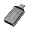 LogiLink AU0042 USB 3.1 type-C USB 3.0 Ezüst csatlakozó átalakító