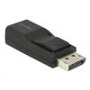 DeLOCK Displayport/HDMI Fekete csatlakozó átalakító