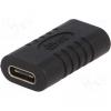 Goobay 45401 USB-C Fekete csatlakozó átalakító