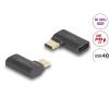 DeLOCK 60245 USB Type-C USB C-típus Antracit csatlakozó átalakító