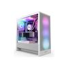 NZXT H5 Flow RGB Midi Tower Fehér számítógép ház