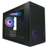 LC-Power LC-716MB-ON Micro Tower Fekete számítógép ház