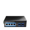 Cudy IG1004S2P Unmanaged Gigabit Ethernet PoE Fekete hálózati switch