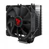 Savio SAVGCOFROSTBLACKX2 Hűtőborda/hűtő 12 cm Fekete