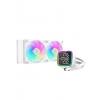 DeepCool LD240 Processzor Minden az egyben folyadékhűtés 12 cm Fehér 1 db