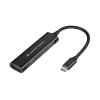 Conceptronic HUBBIES12B hálózati csatlakozó USB 3.2 Gen 1 (3.1 Gen 1) Type-C 5000 Mbit/s Fekete
